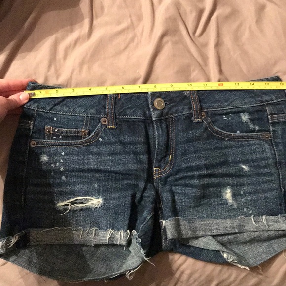 **sold** American eagle denim shorts - Picture 7 of 7